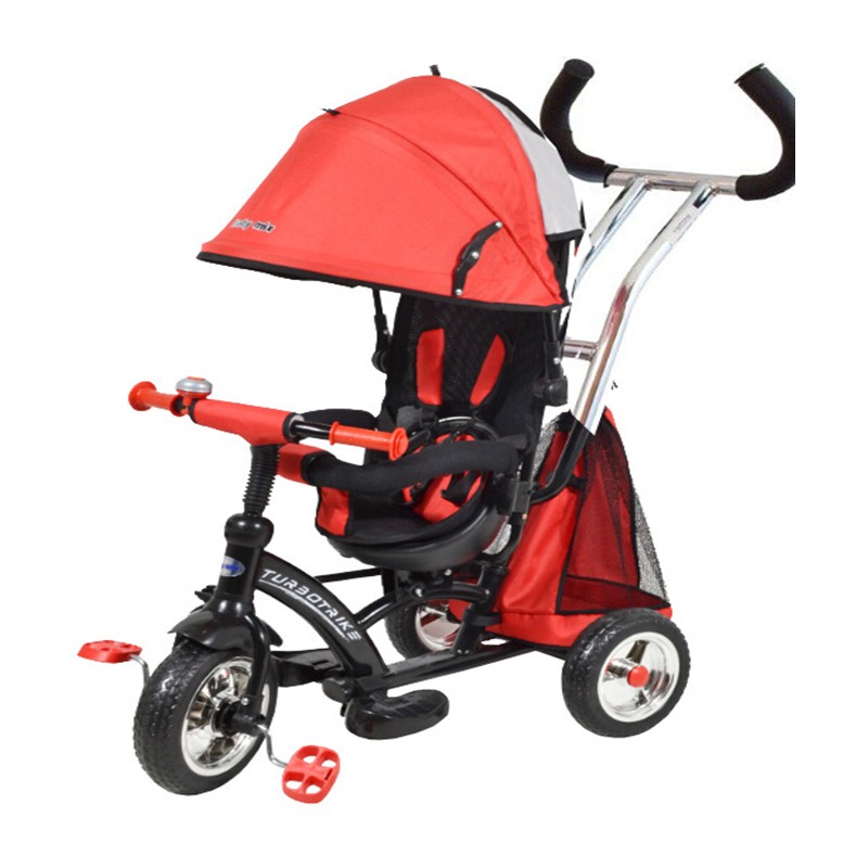 Tricicleta cu sezut reversibil Sunrise Turbo Trike Red