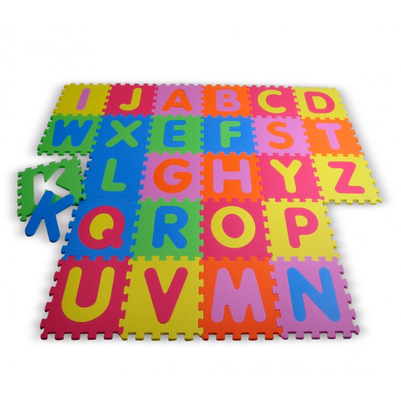 Covor puzzle din spuma Alphabet 26 piese