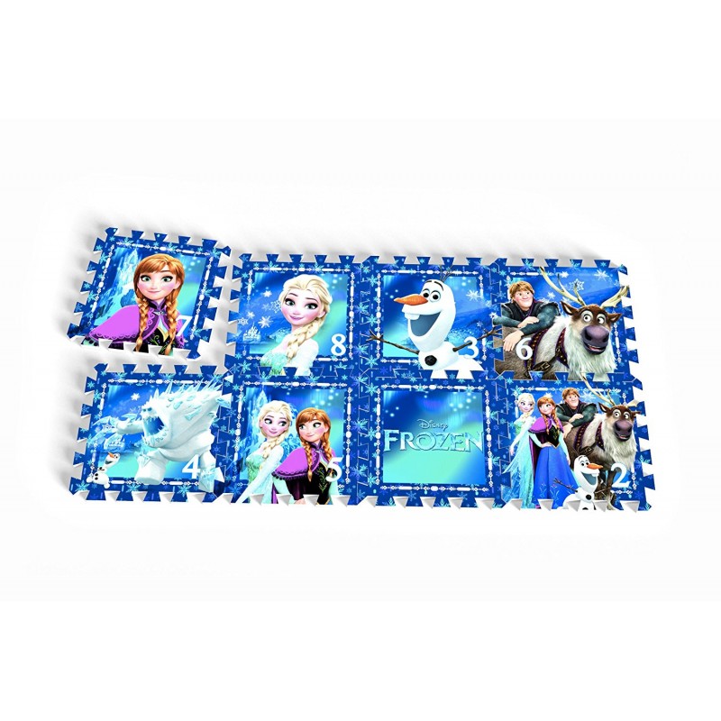 Covor puzzle din spuma Sotron Frozen 8 piese image 1