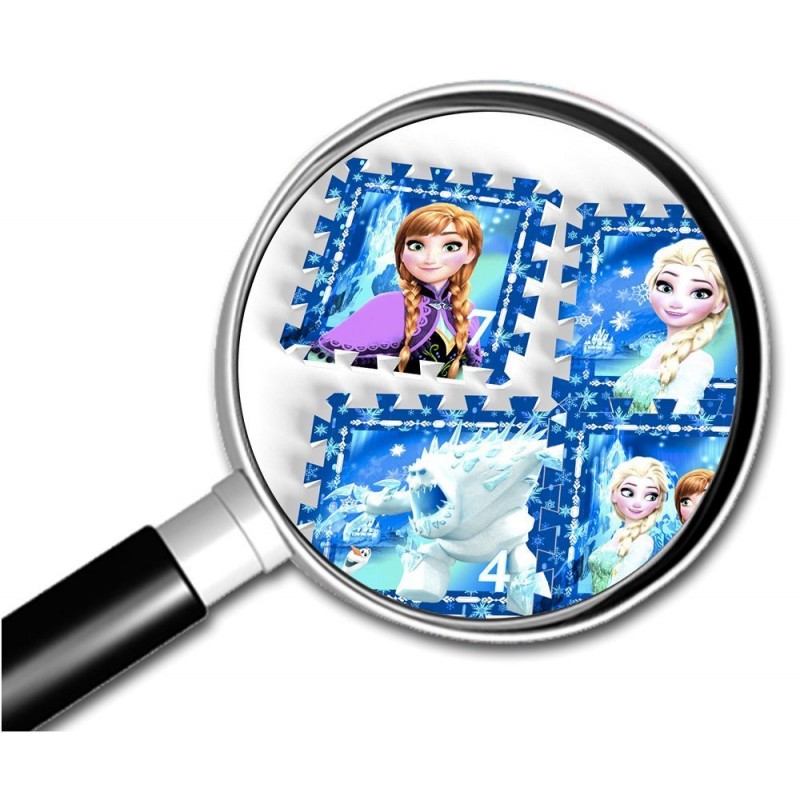 Covor puzzle din spuma Sotron Frozen 8 piese image 2