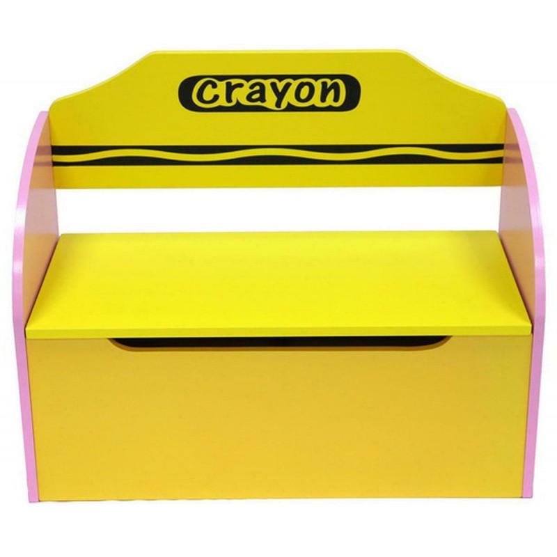 Bancuta pentru depozitare jucarii Pink Crayon image 1