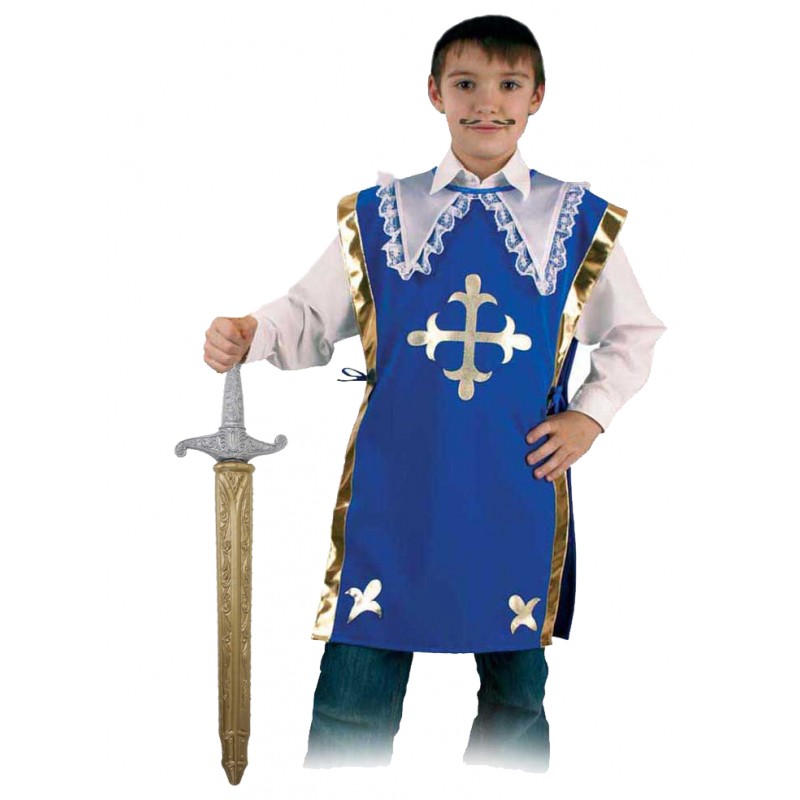 Costum pentru serbare Muschetarul Athos cu sabie 116 cm