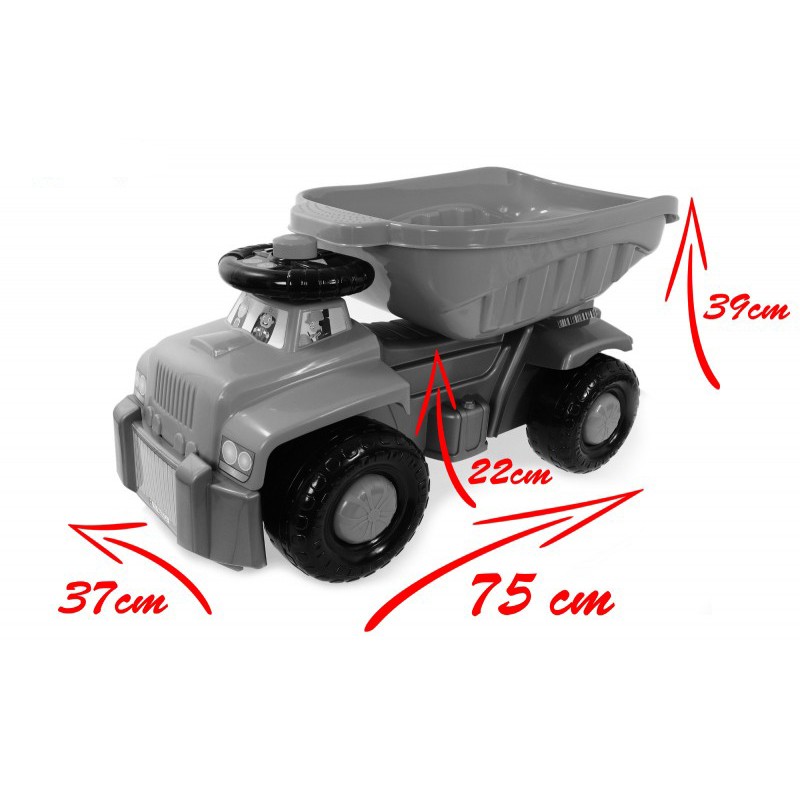 Camion basculant Carrier red image 2