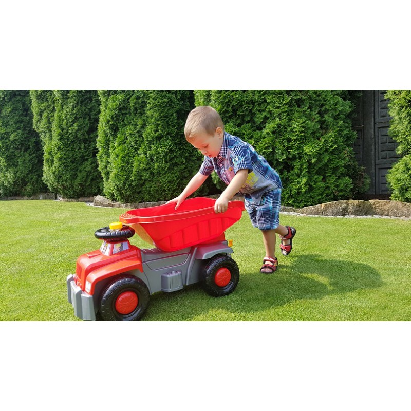 Camion basculant Carrier red image 3