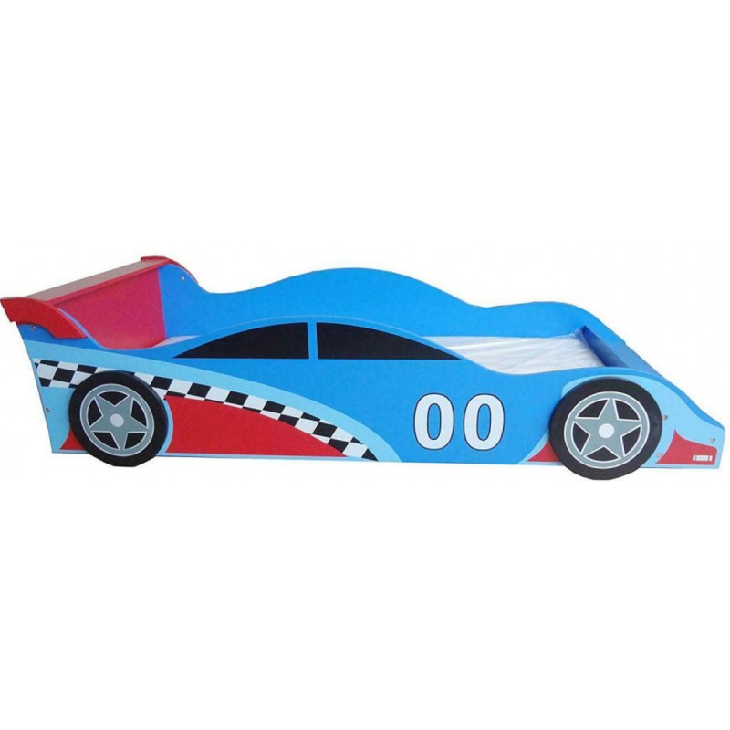 Pat cu cadru din lemn Racing Car image 2