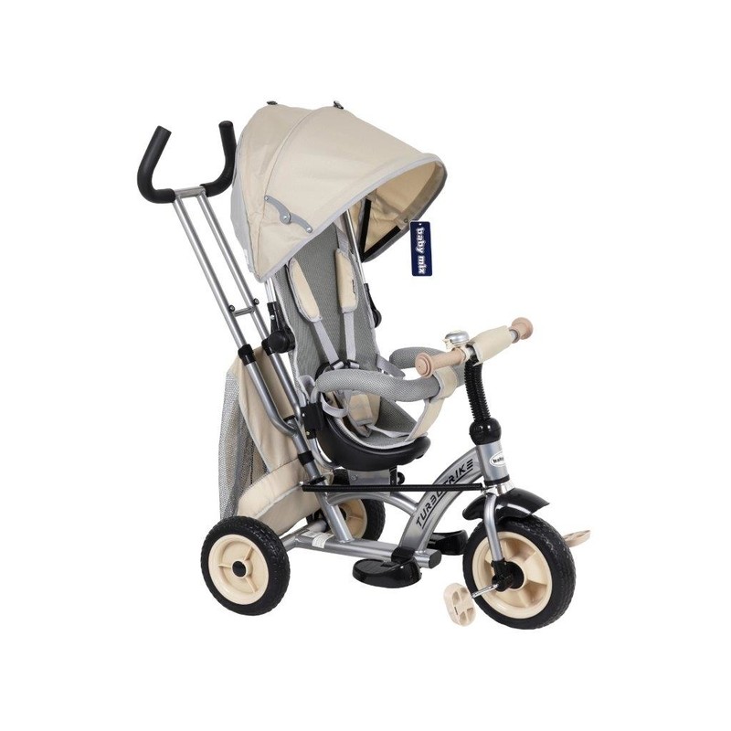 Tricicleta cu sezut reversibil Sunrise Turbo Trike Bej