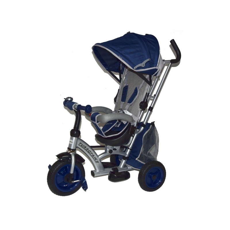 Tricicleta cu sezut reversibil Sunrise Turbo Trike Dark Blue