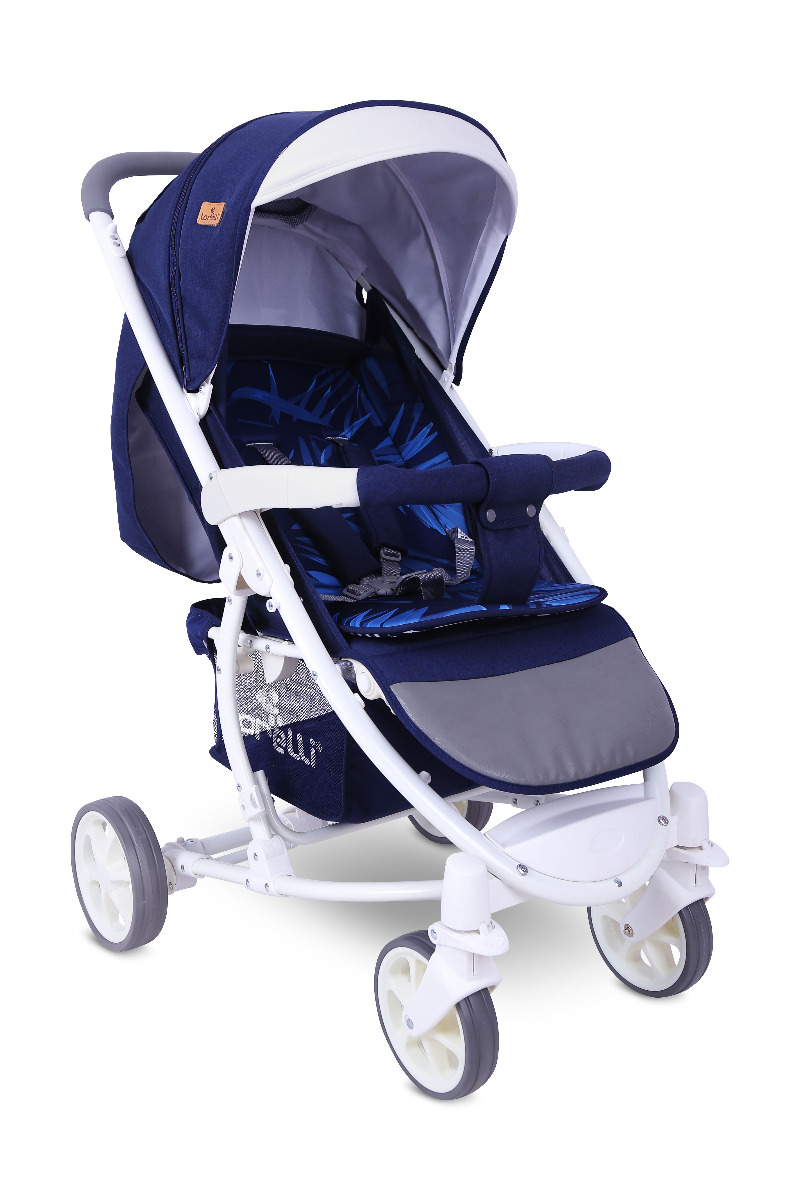 Carucior pentru nou-nascut, S 300, Dark Blue Flowers
