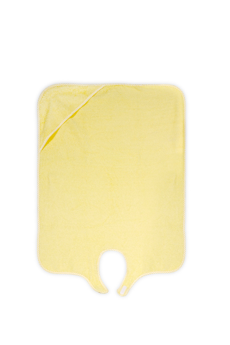 Prosop dublu de baie, 80 x 100 cm, cu capison, Yellow