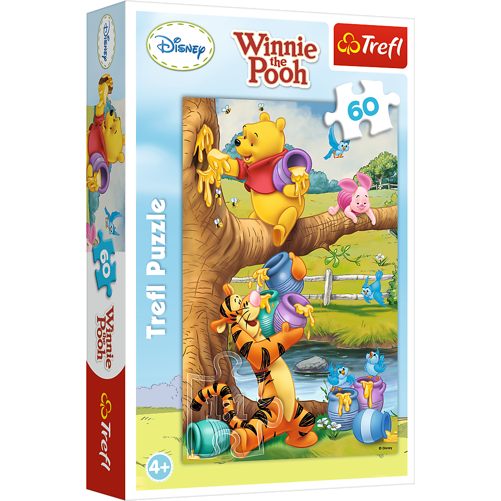 Puzzle Trefl Disney Winnie the Pooh, O mica atentie 60 piese