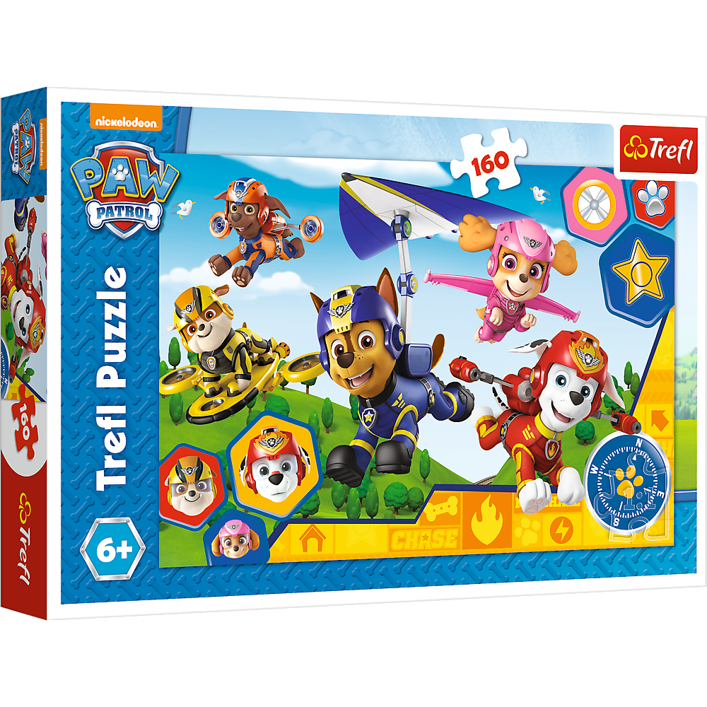 Puzzle Trefl Paw Patrol, Pregatiti de ajutor 160 piese