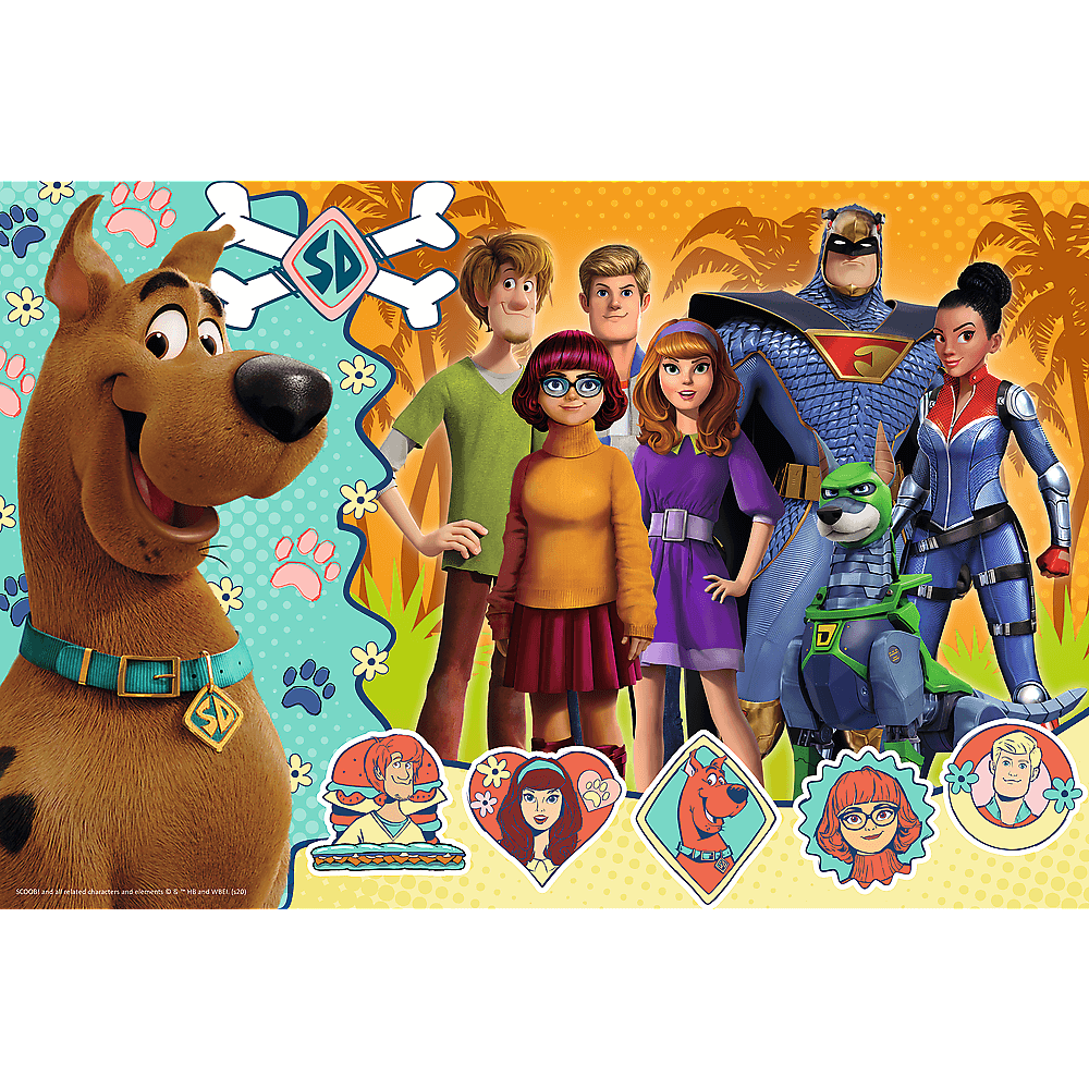 Puzzle Trefl Scooby Doo, Scooby in actiune 160 piese image 1