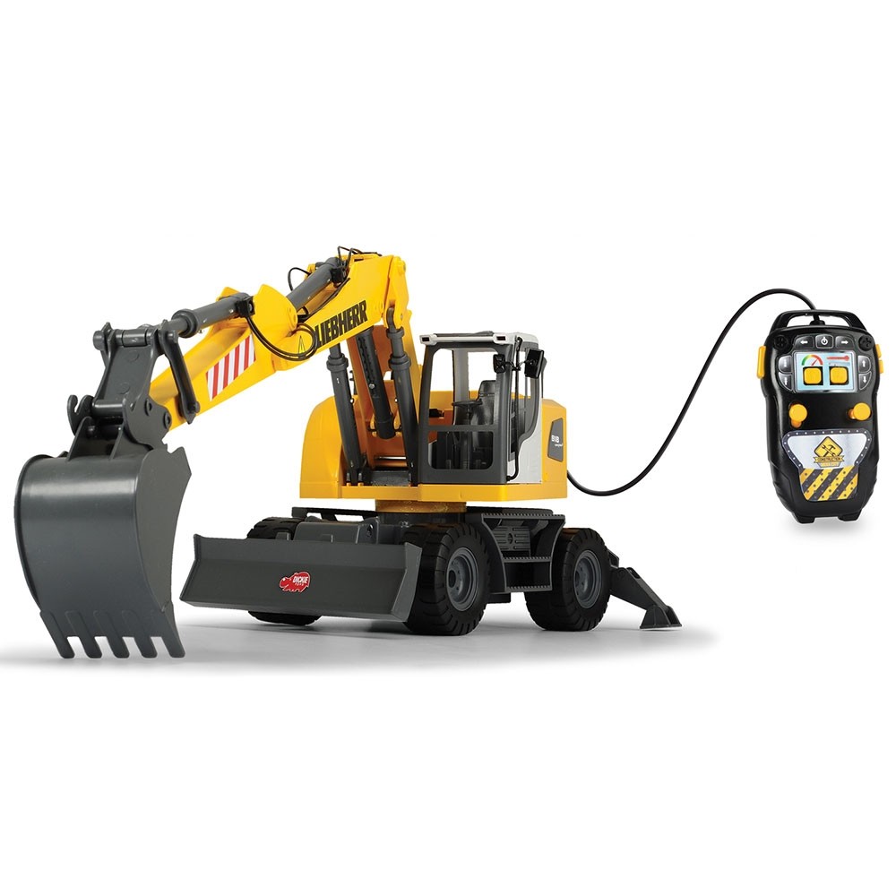 Excavator Dickie Toys Liebherr cu telecomanda image 2