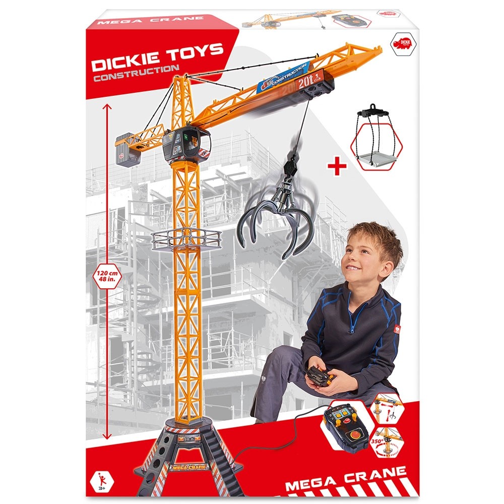 Jucarie Dickie Toys Macara Mega Crane cu telecomanda image 1