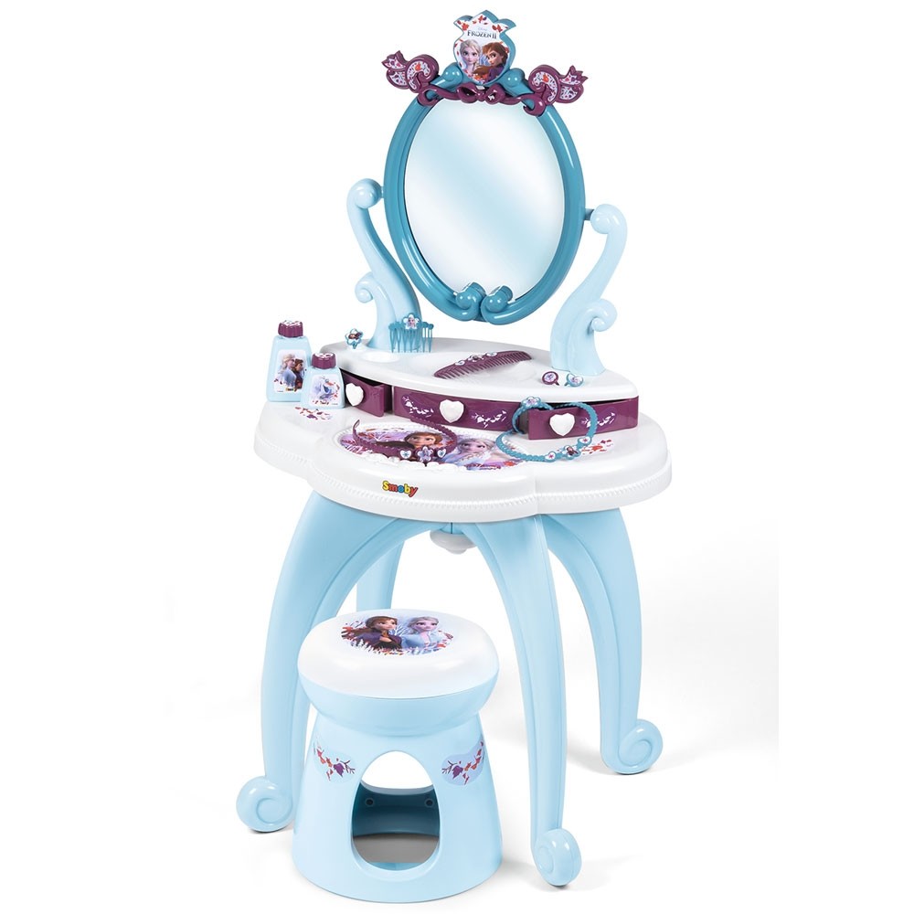 Jucarie Smoby Masuta de machiaj Frozen 2 2 in 1 cu accesorii