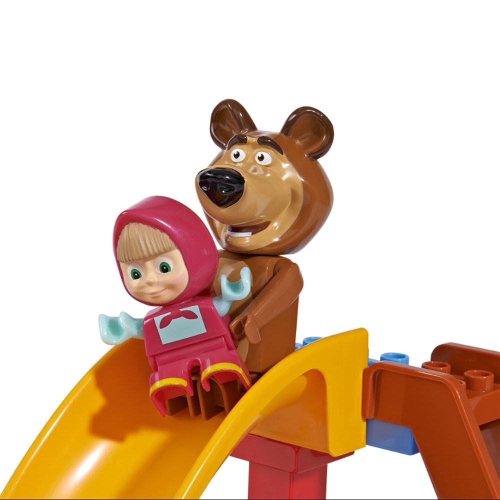 Set constructie Big Masha and the Bear Pool Fun 29 piese image 2