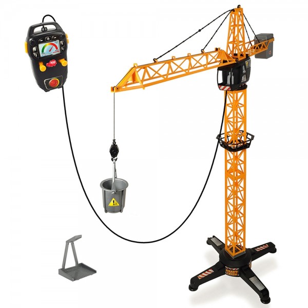 Jucarie Dickie Toys Macara Giant Crane cu telecomanda