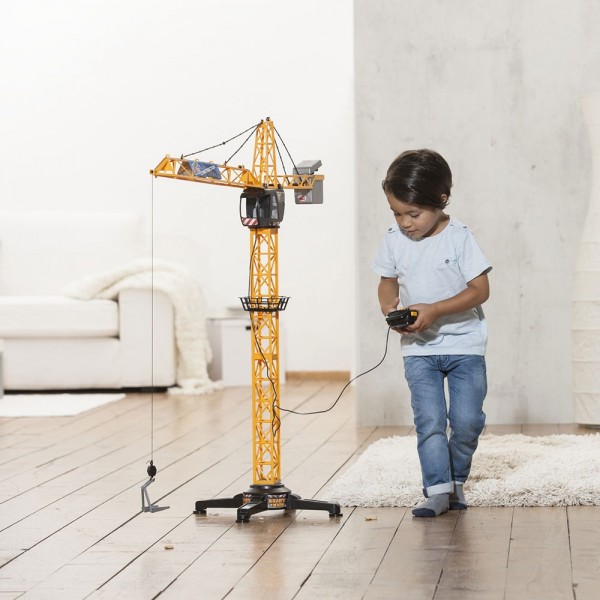 Jucarie Dickie Toys Macara Giant Crane cu telecomanda image 2