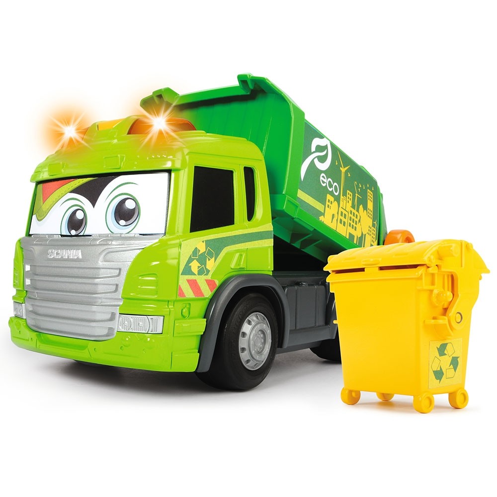 Masina de gunoi Dickie Toys Happy Scania Truck