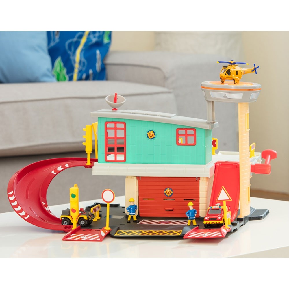 Jucarie Dickie Toys Statie de pompieri Fireman Sam Fire Station image 7