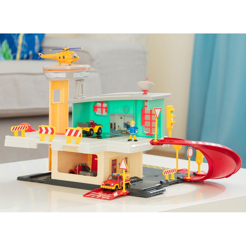 Jucarie Dickie Toys Statie de pompieri Fireman Sam Fire Station image 8