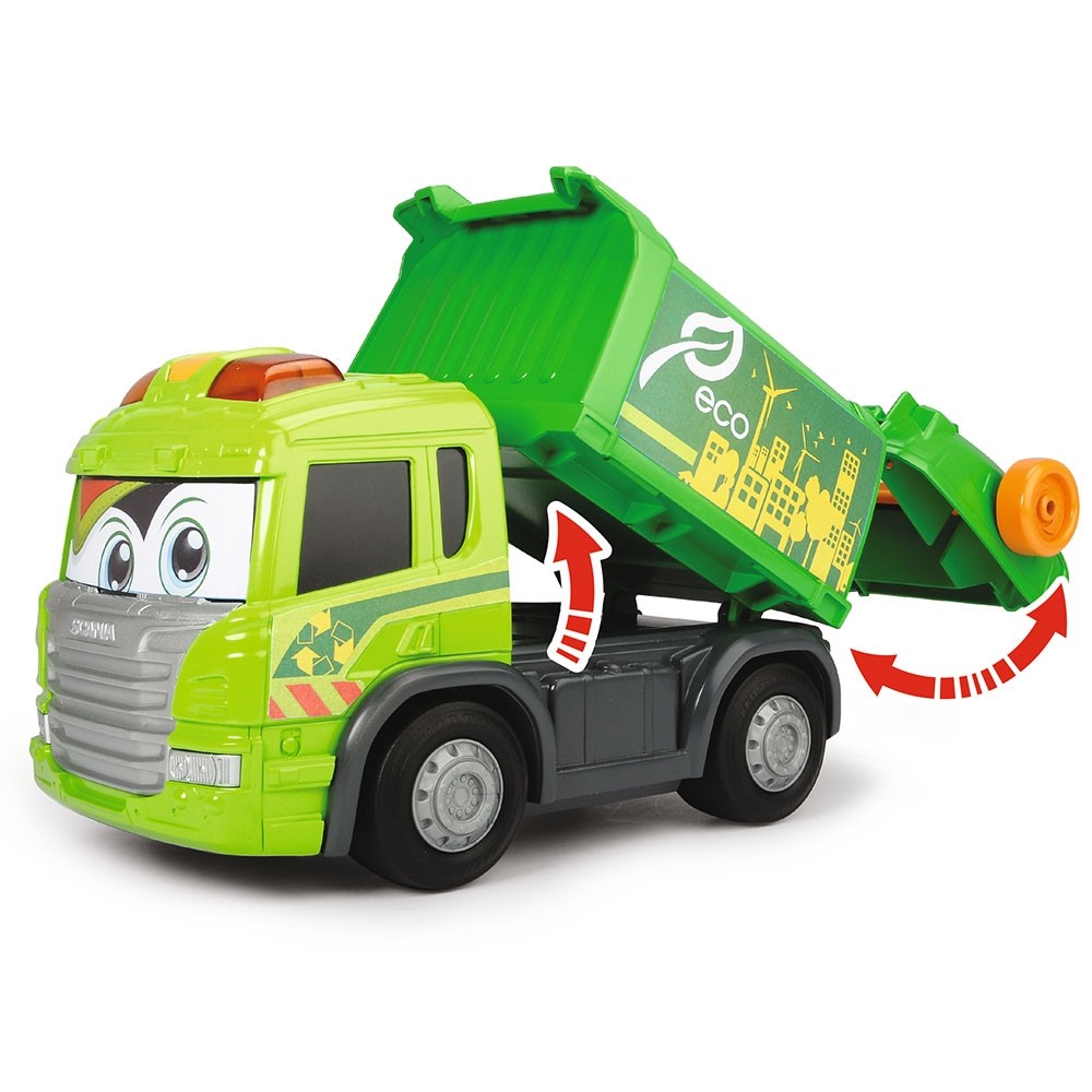 Masina de gunoi Dickie Toys Happy Scania Truck image 6