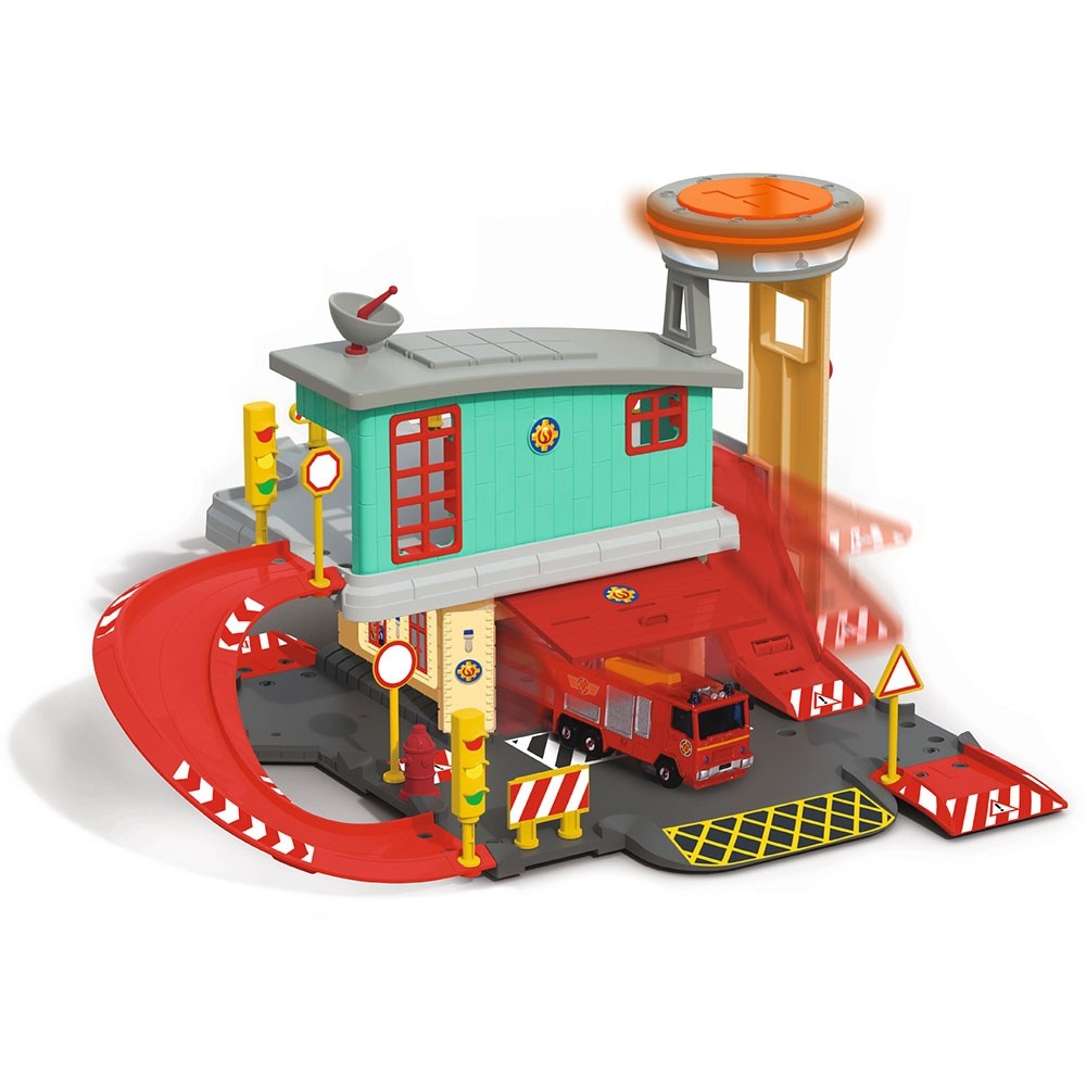 Jucarie Dickie Toys Statie de pompieri Fireman Sam Fire Station image 10