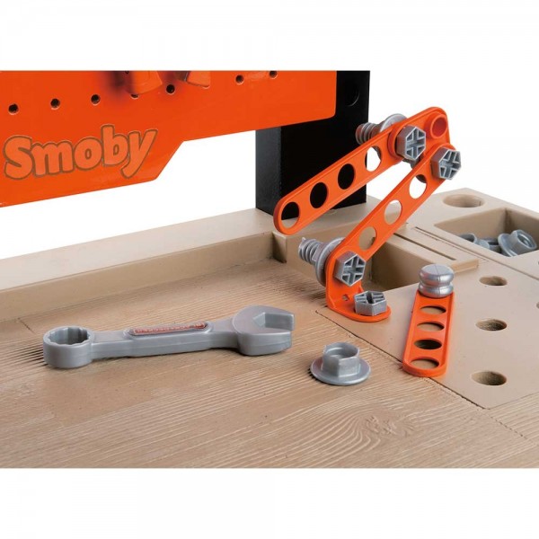 Atelier Smoby Black & Decker Bricolo Center cu accesorii image 3