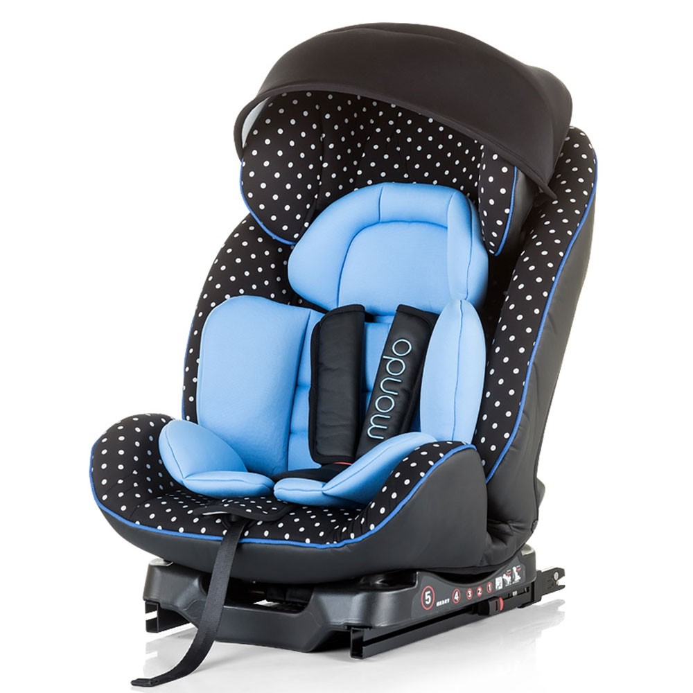 Scaun auto Chipolino Mondo 0-25 kg sky blue cu sistem Isofix