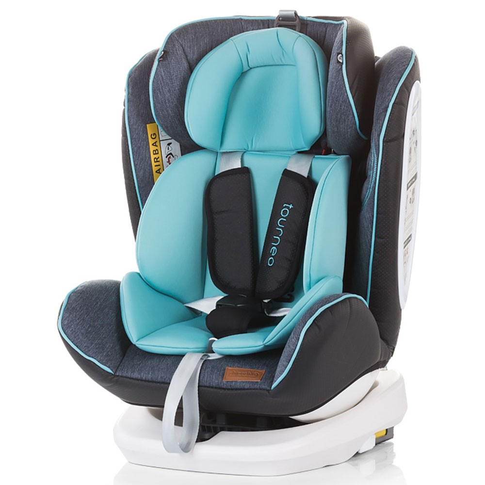 Scaun auto Chipolino Tourneo 0-36 kg sky blue cu sistem Isofix