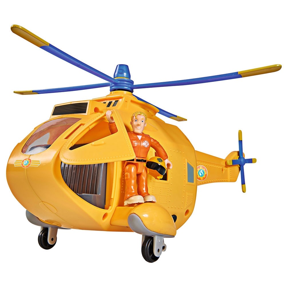 Jucarie Simba Elicopter Fireman Sam Wallaby 2 cu figurine si accesorii image 2