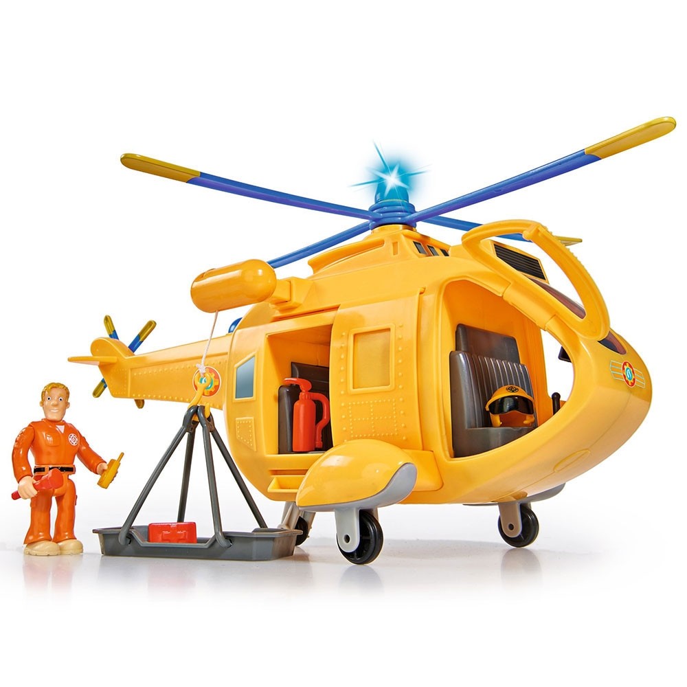 Jucarie Simba Elicopter Fireman Sam Wallaby 2 cu figurine si accesorii image 5