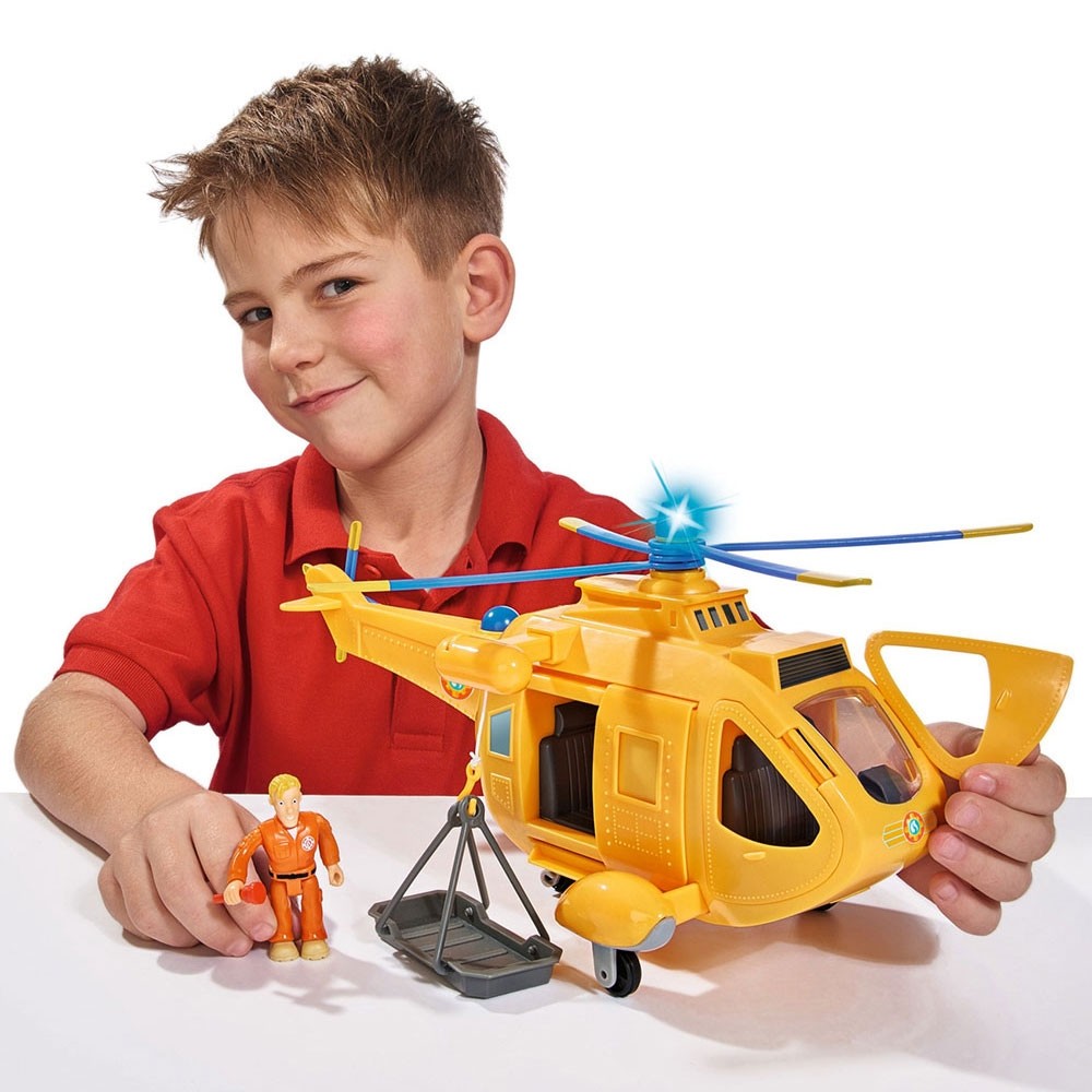 Jucarie Simba Elicopter Fireman Sam Wallaby 2 cu figurine si accesorii image 8