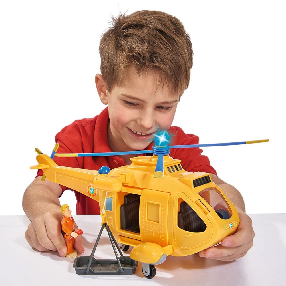 Jucarie Simba Elicopter Fireman Sam Wallaby 2 cu figurine si accesorii image 9