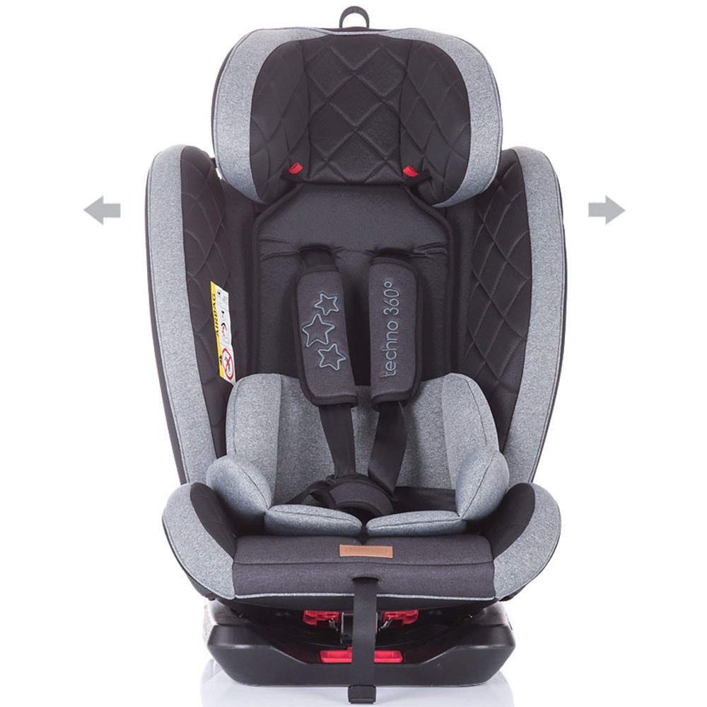 Scaun auto Chipolino Techno 0-36 kg graphite cu sistem Isofix image 2