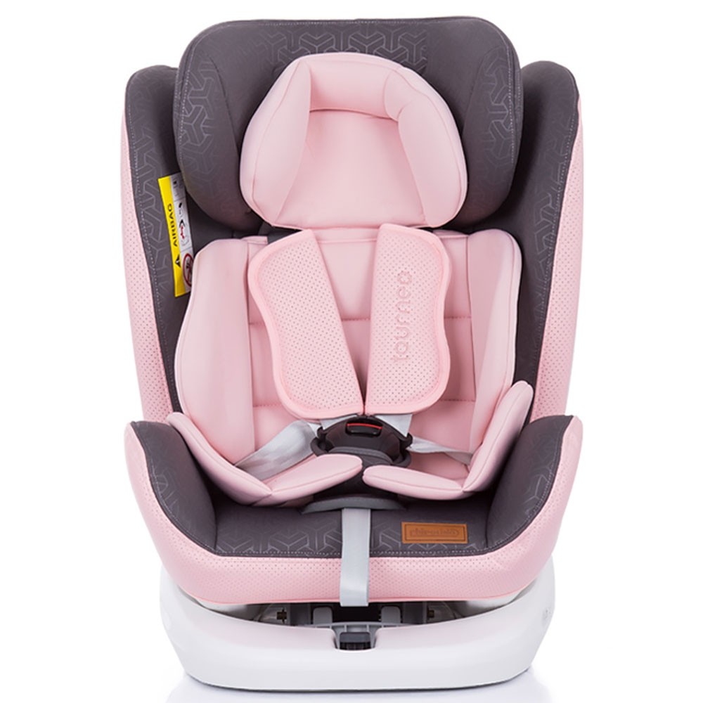 Scaun auto Chipolino Tourneo 0-36 kg baby pink cu sistem Isofix image 1