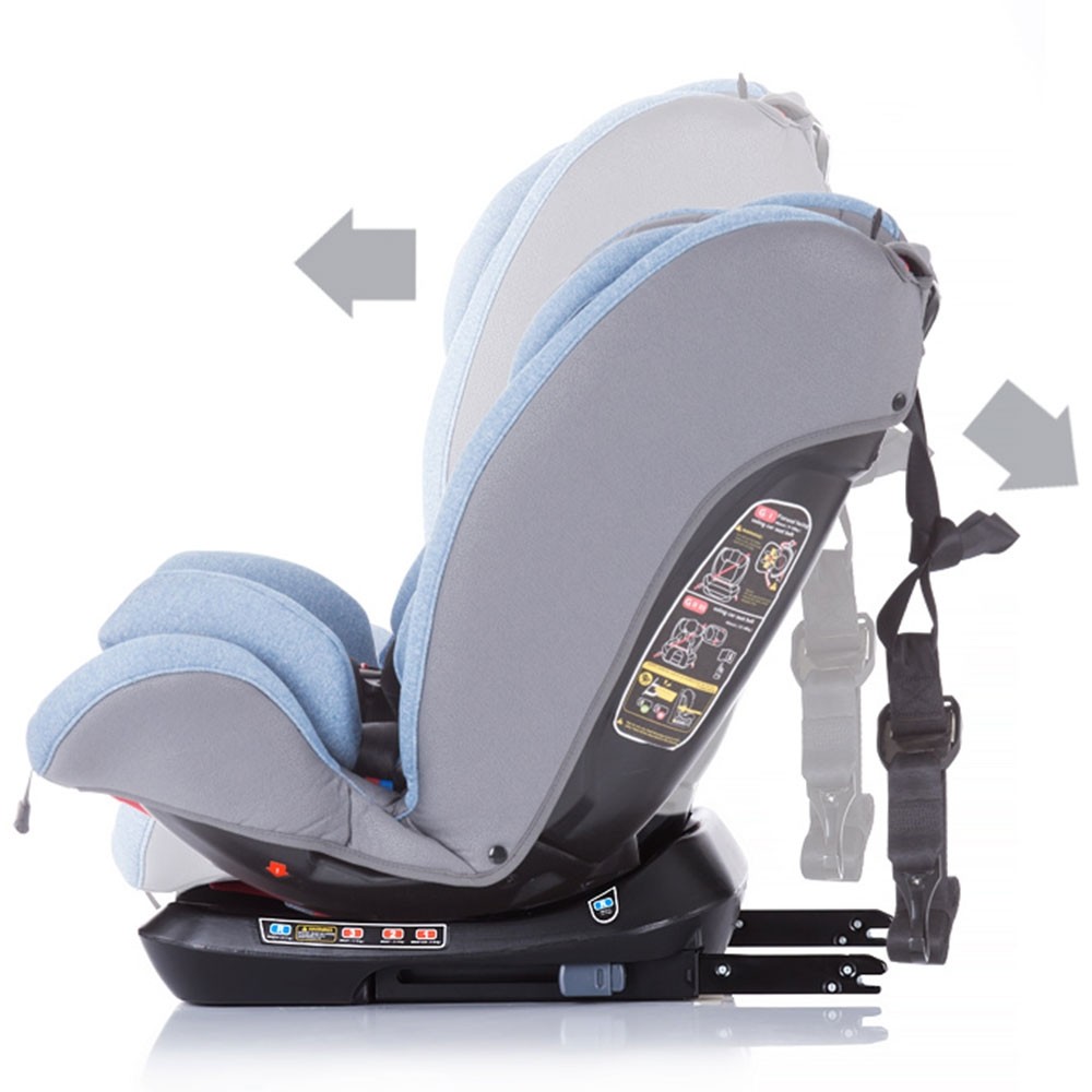 Scaun auto Chipolino Techno 0-36 kg blue cu sistem Isofix image 4