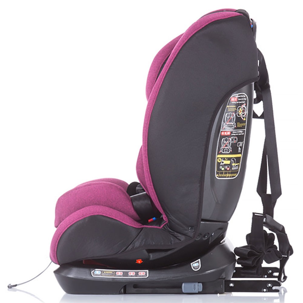 Scaun auto Chipolino Techno 0-36 kg orchid cu sistem Isofix image 3