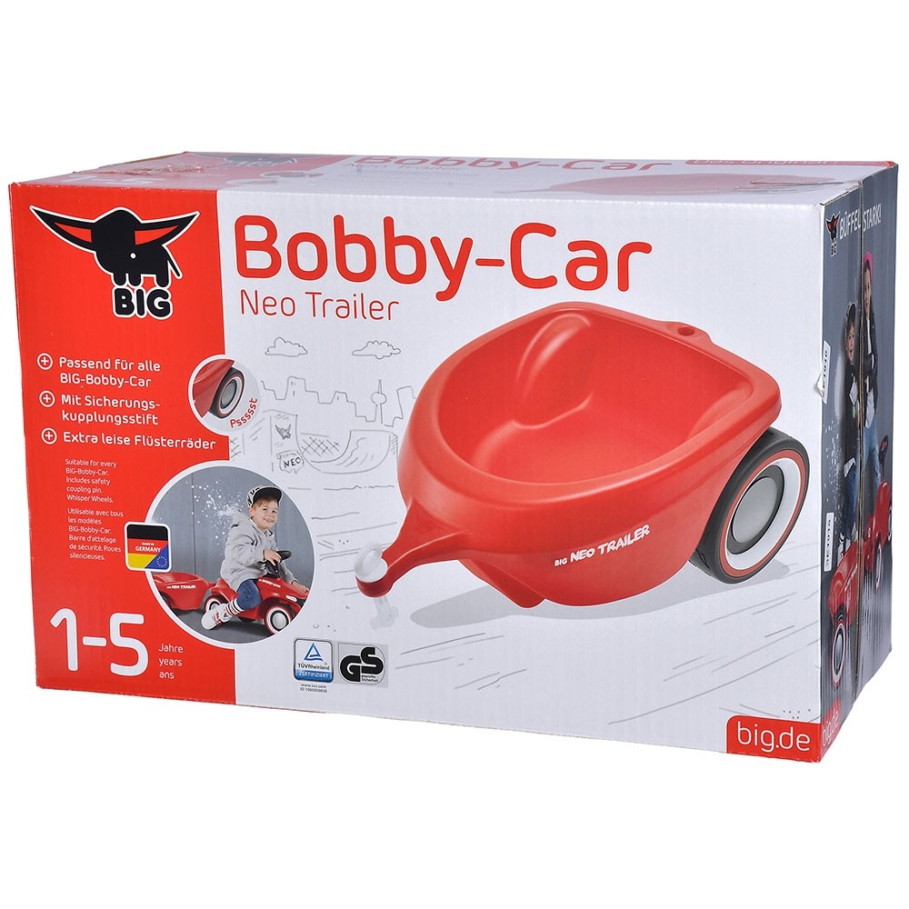 Remorca Big Bobby Car Neo red image 1