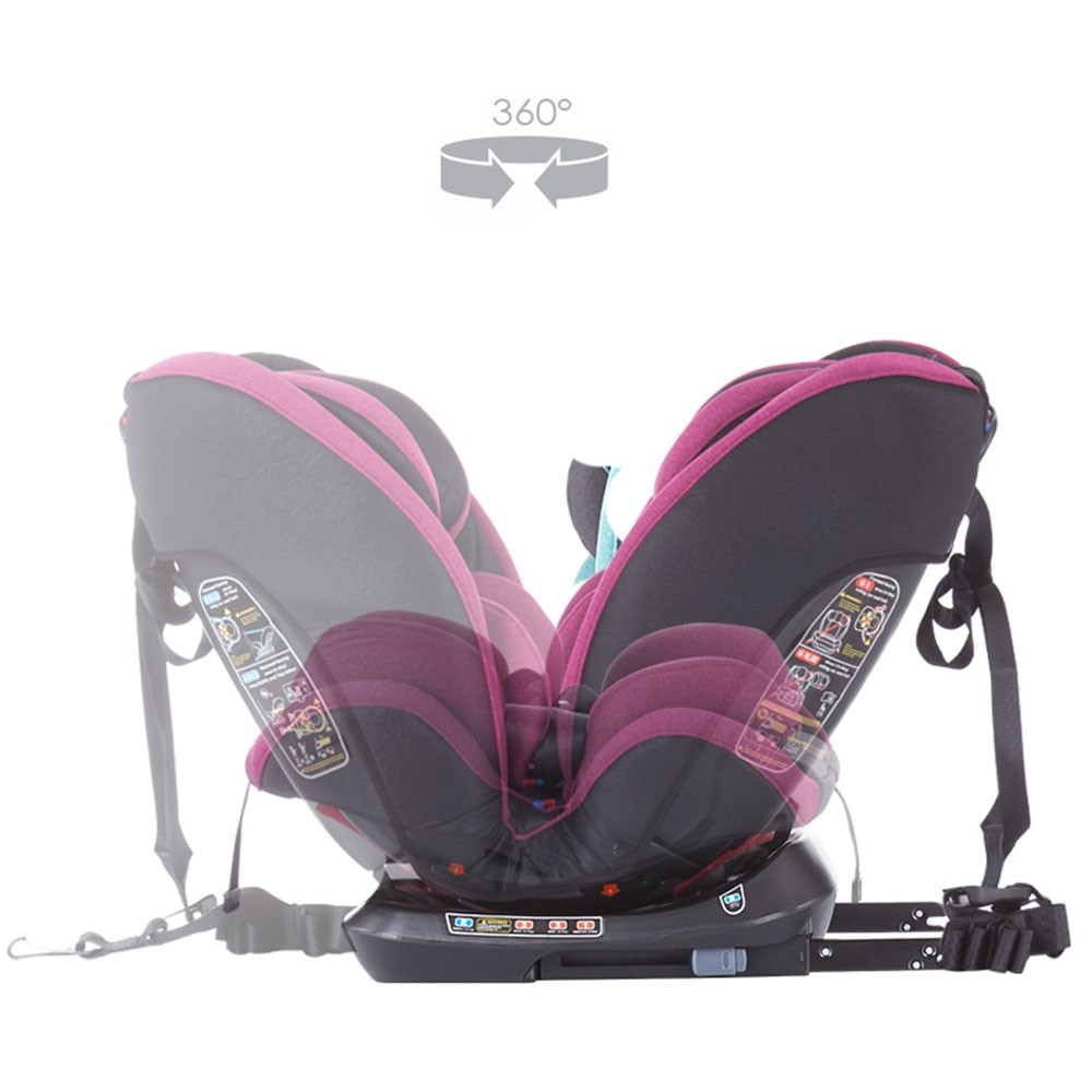 Scaun auto Chipolino Techno 0-36 kg orchid cu sistem Isofix image 5