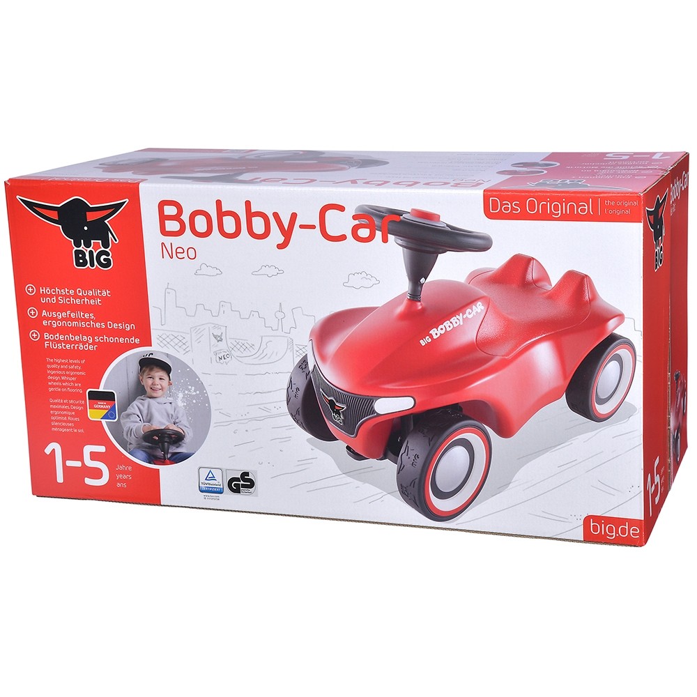 Masinuta de impins Big Bobby Car Neo red image 4