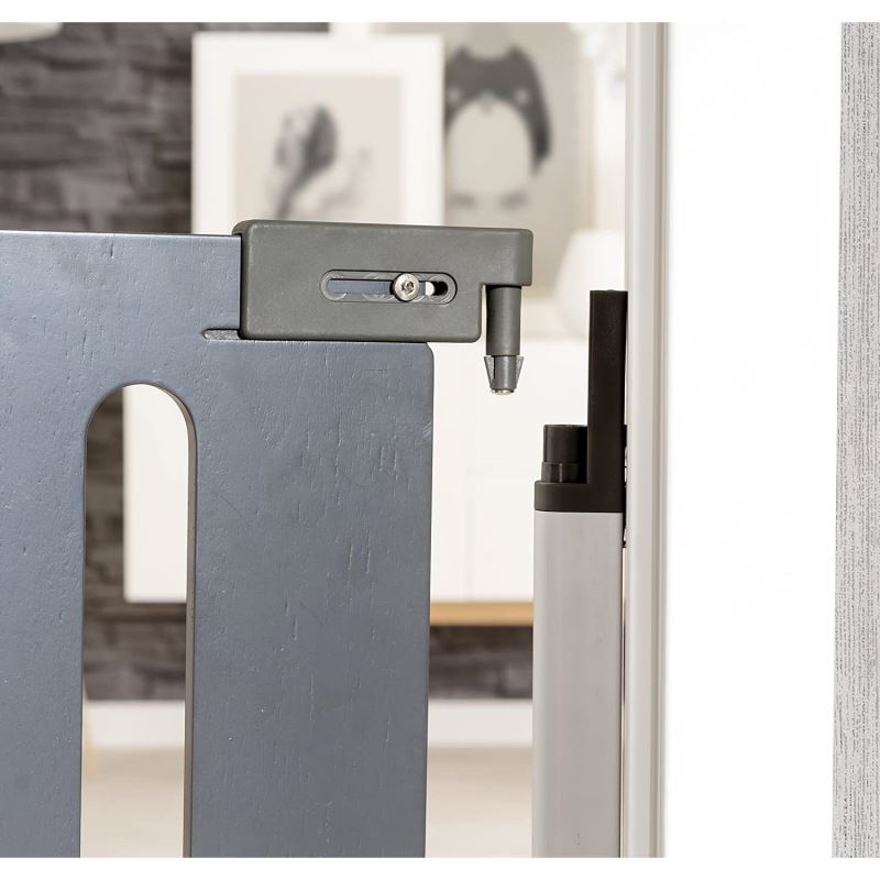 Sistem de instalare rapida EasyFix pentru porti de siguranta extensibile DesignLine, aluminiu, Reer 46051 image 1