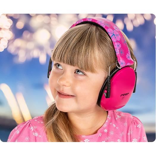 Casti antifonice pentru copii REER SilentGuard Kids Girl 53094 image 2