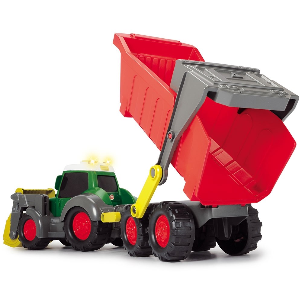 Tractor Dickie Toys Happy Farm cu remorca image 2