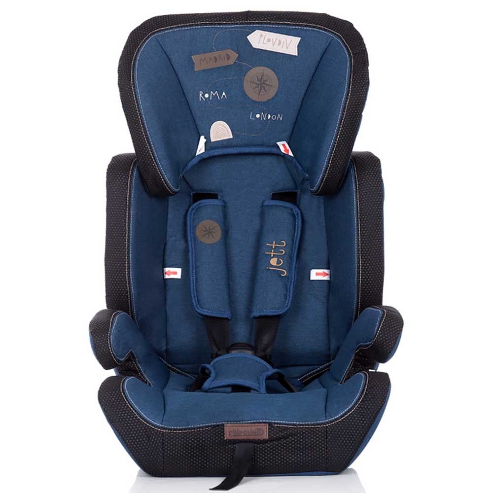 Scaun auto Chipolino Jett 9-36 kg blue denim image 4