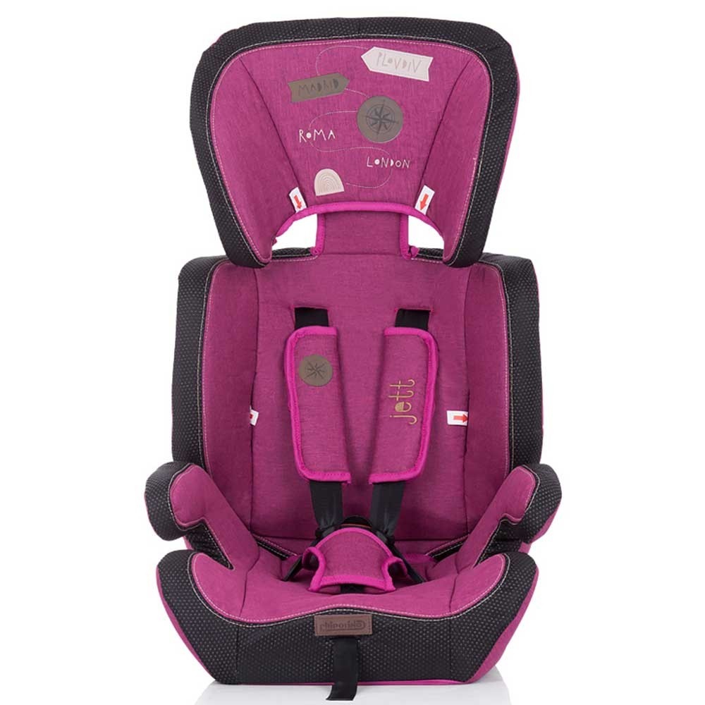 Scaun auto Chipolino Jett 9-36 kg orchid linen image 3