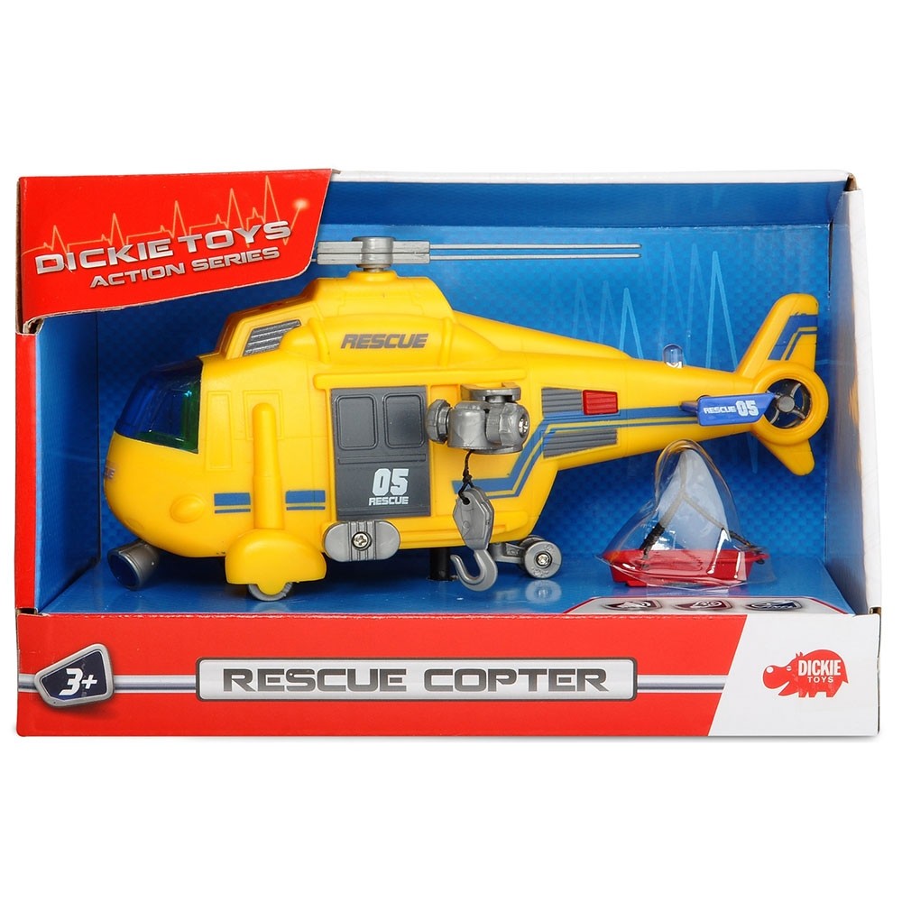 Jucarie Dickie Toys Mini Action Series Elicopter Rescue Copter image 2