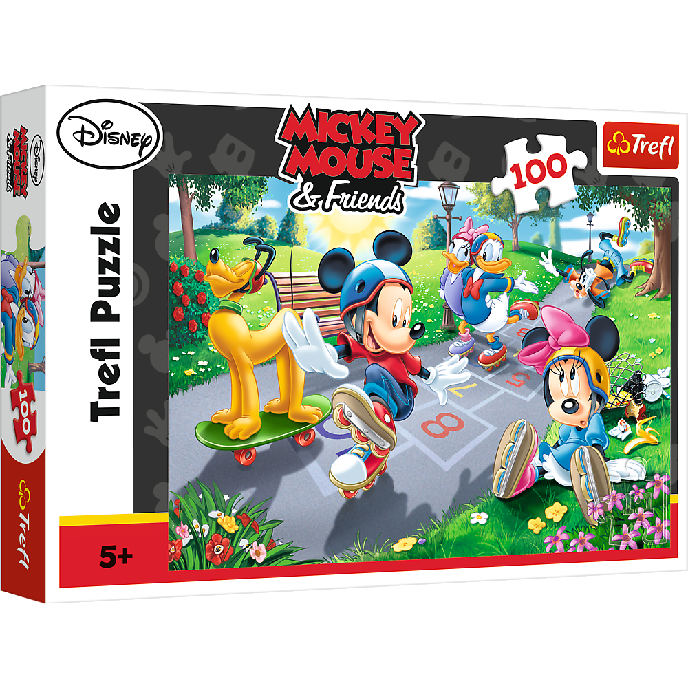 Puzzle Trefl Disney Mickey Mouse, Joaca pe role 100 piese
