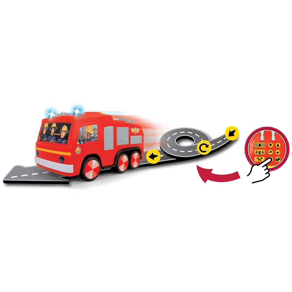 Masina de pompieri Dickie Toys Fireman Sam Super Tech Jupiter image 2