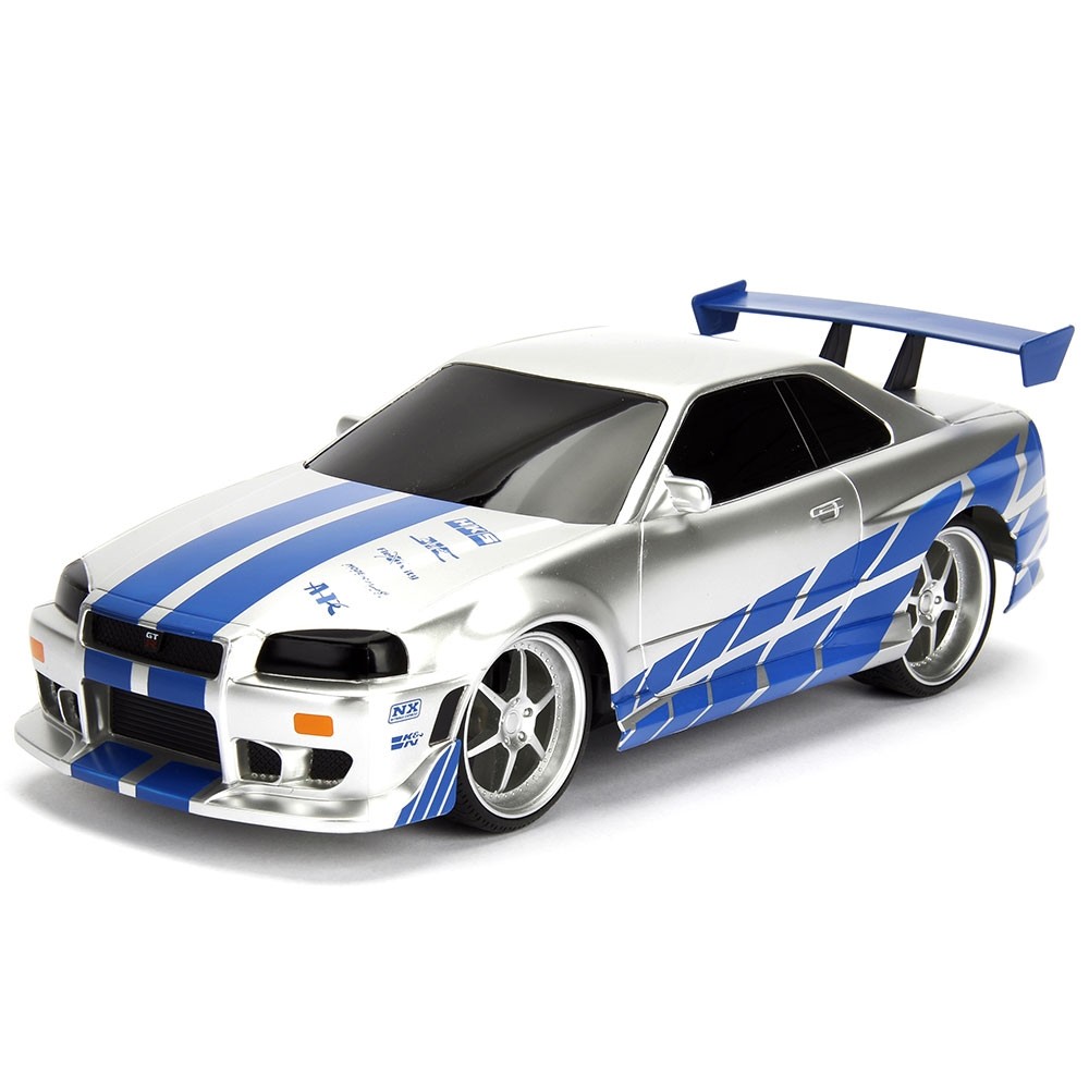 Masina Jada Toys Fast and Furious Nissan Skyline GTR cu telecomanda image 2